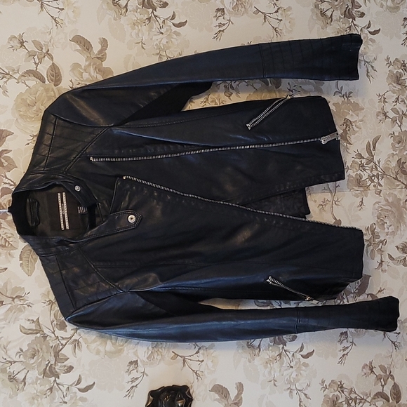 Dynamite faux leather jacket - Picture 1 of 9